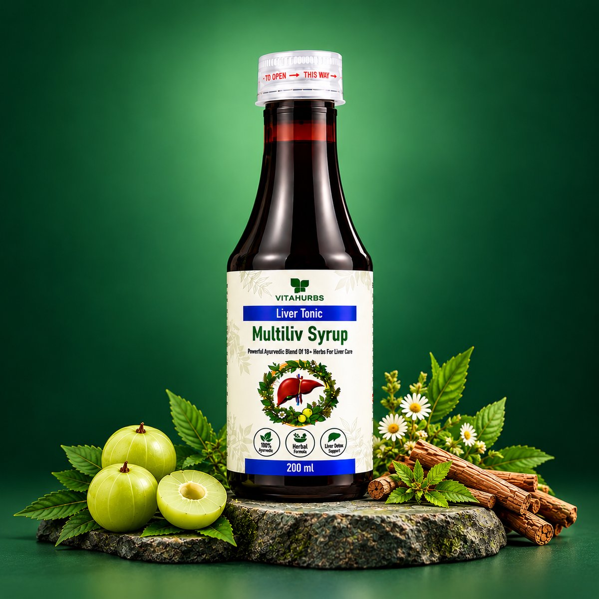 Multiliv Syrup – Multivitamin & Multimineral Nutritional Supplement | 200 ml